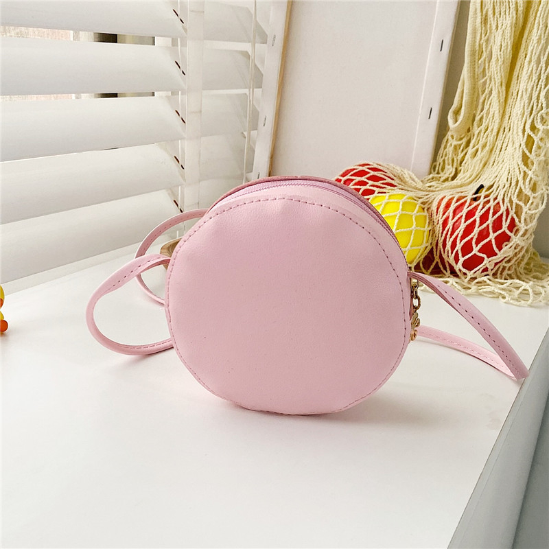 PU-anyagú crossbody táska lányoknak, fánk alakú, torta minta, hercegnő-stílus