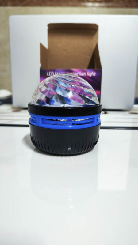 Víz-hullám-projekciós lámpa, csillagos égbolttal, USB-s éjszakai fény a hálószobába, hangulatvilág LED