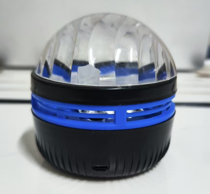 Víz-hullám-projekciós lámpa, csillagos égbolttal, USB-s éjszakai fény a hálószobába, hangulatvilág LED