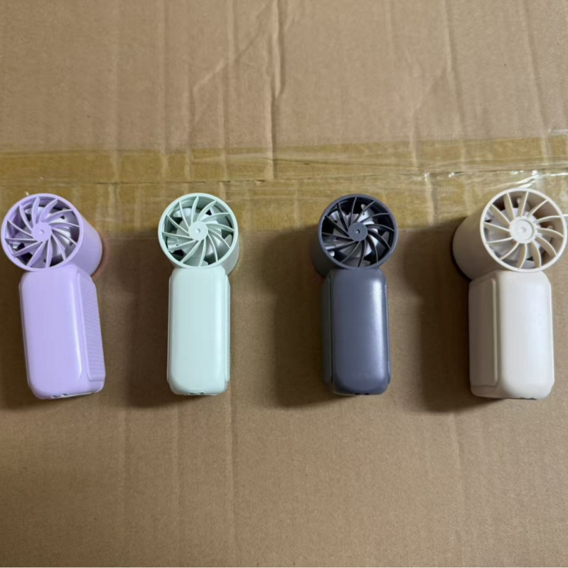 X688 hordozható kézi mini ventilátor USB töltéssel, magas fordulatszám, 100 sebességfokozat, kültéri használatra