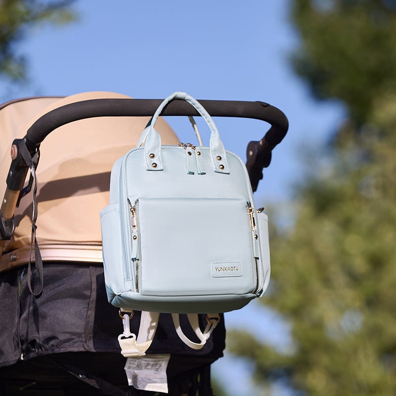 Geantă de schimb pentru bebeluți pentru mamă, multifuncțională, pe umăr sau crossbody, capacitate mare