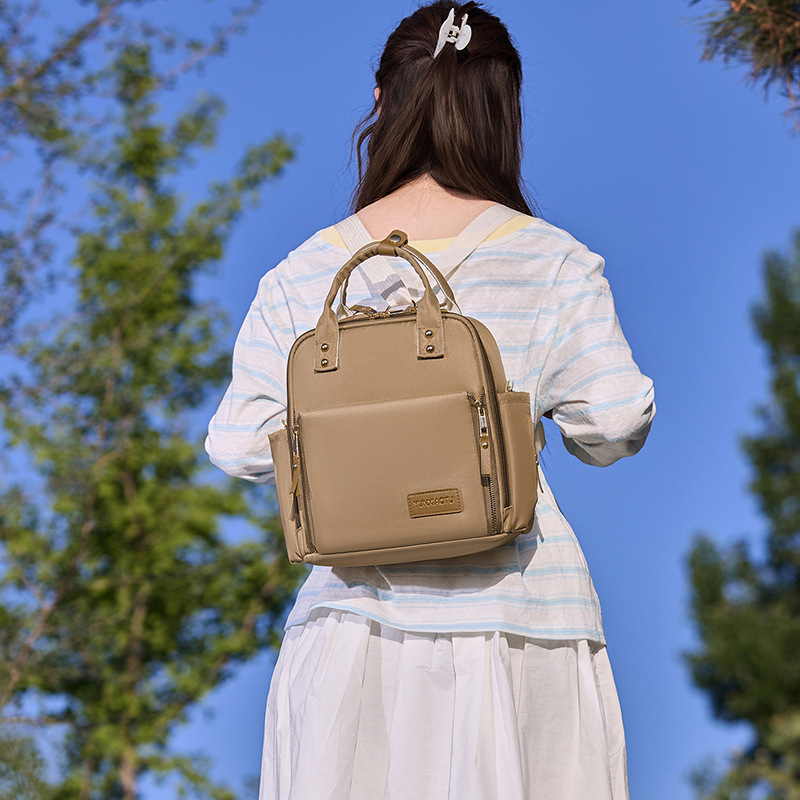 Geantă de schimb pentru bebeluți pentru mamă, multifuncțională, pe umăr sau crossbody, capacitate mare