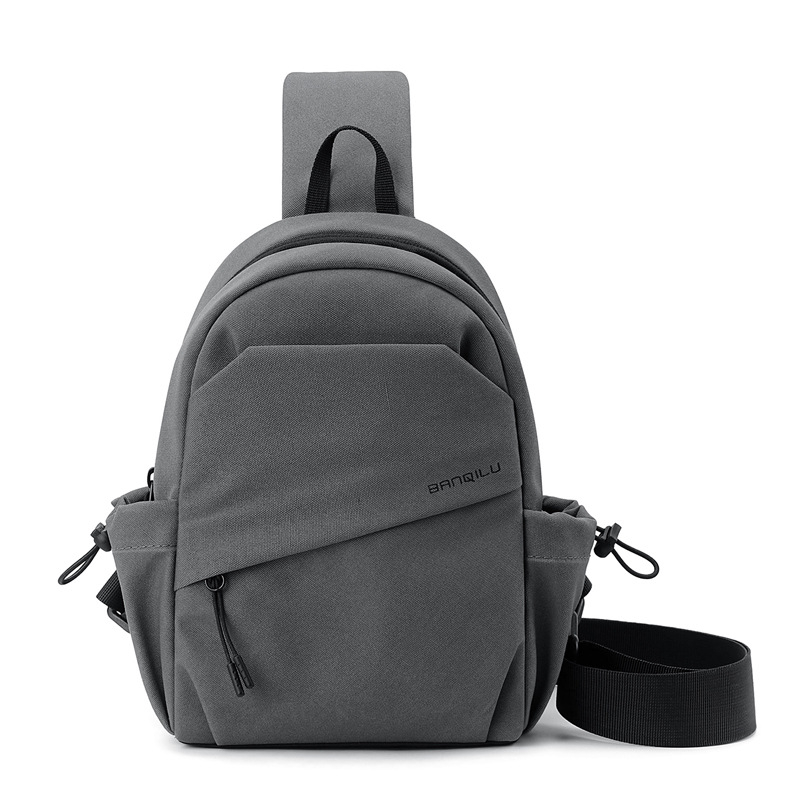 Geantă crossbody casual pentru bărbați, buzunar pentru tabletă de 8 inch, nylon, pentru utilizare zilnică și călătorii