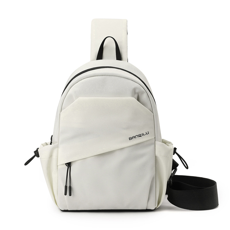 Geantă crossbody casual pentru bărbați, buzunar pentru tabletă de 8 inch, nylon, pentru utilizare zilnică și călătorii