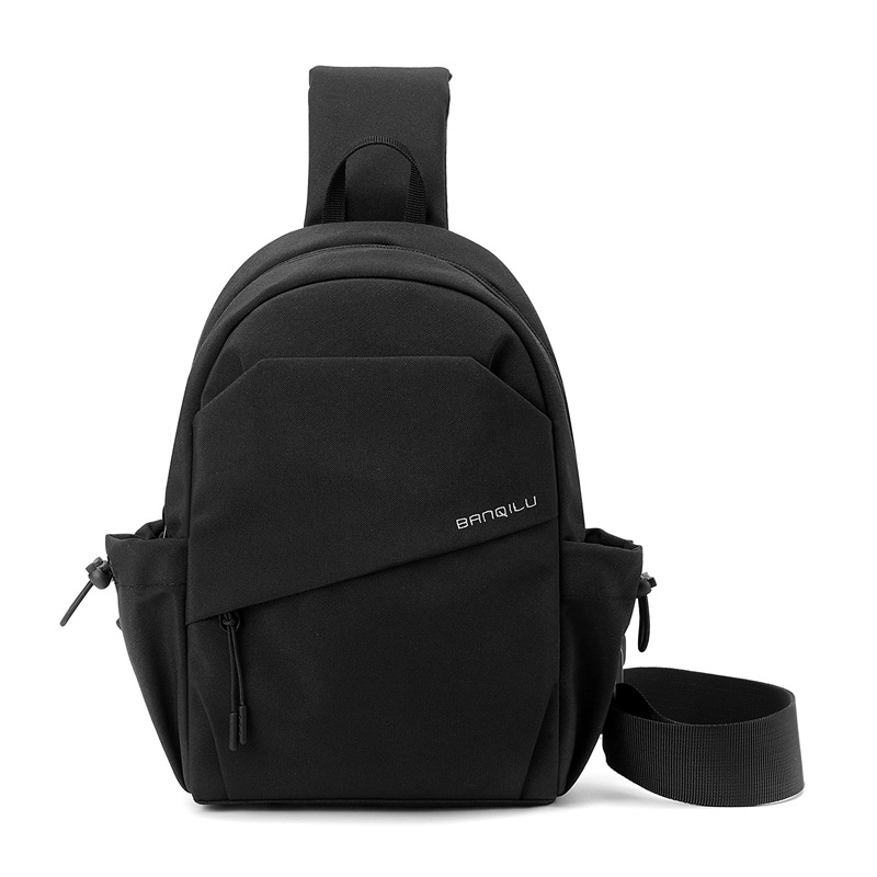 Geantă crossbody casual pentru bărbați, buzunar pentru tabletă de 8 inch, nylon, pentru utilizare zilnică și călătorii