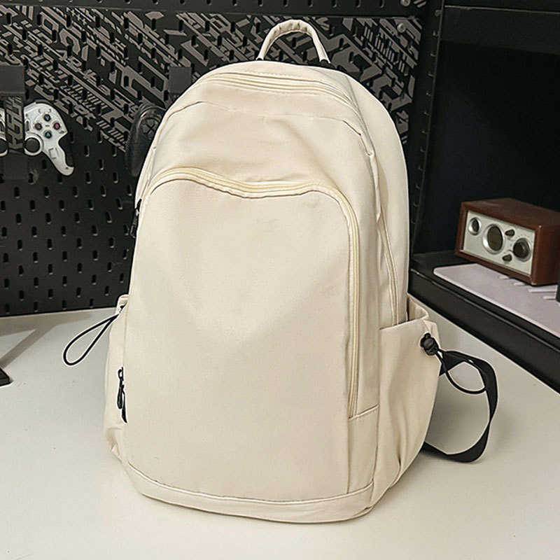 Unisex Oxford hátizsák, nagy kapacitású utazáshoz és iskolába, 20–35L, 15 hüvelykes laptophoz, egyszínű
