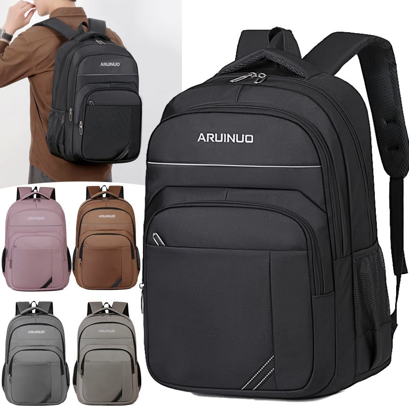 Rucsac de afaceri unisex pentru laptop, țesătură Oxford durabilă, model geometric, 36–55 L, potrivit pentru călătorii, naveta zilnică