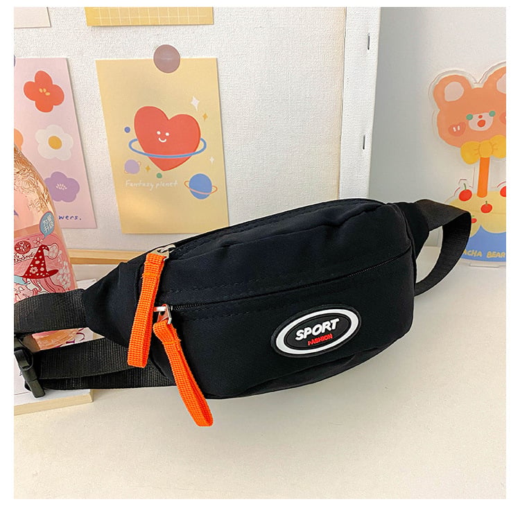 Νέα παιδική crossbody τσάντα, μονόχρωμη, γλυκό σχέδιο, για νηπιαγωγείο и δημοτικό, unisex