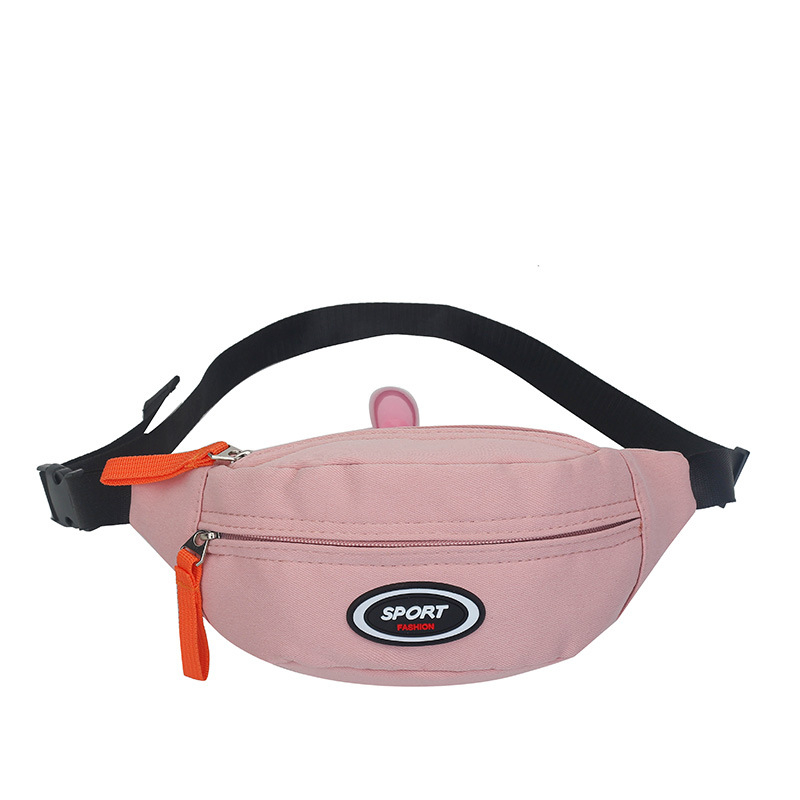 Νέα παιδική crossbody τσάντα, μονόχρωμη, γλυκό σχέδιο, για νηπιαγωγείο и δημοτικό, unisex
