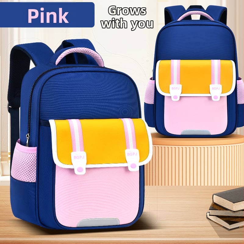 Rucsac pentru copii cu imprimeu pentru educație timpurie, unisex, material Oxford, impermeabil și rezistent, elemente reflectorizante, design cu contrast