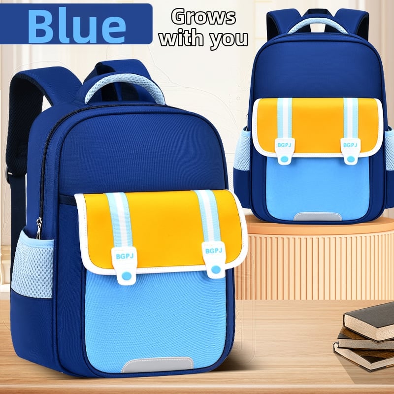 Rucsac pentru copii cu imprimeu pentru educație timpurie, unisex, material Oxford, impermeabil și rezistent, elemente reflectorizante, design cu contrast