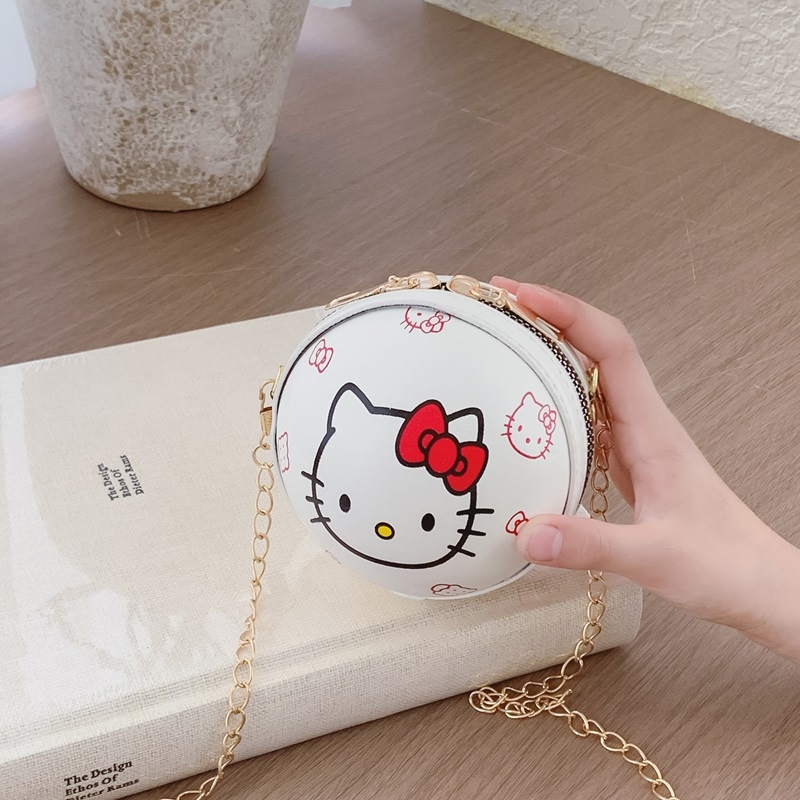 Új koreai stílusú kosárlabda témájú gyerek láncos táska, mini kerek crossbody pénztárca fiúknak és lányoknak