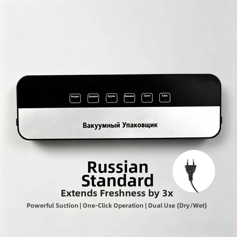 Нова обновена интегрирана вакуумна машина за запечатване на храни, с висока мощност и сигурно уплътняване