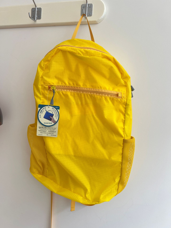 Montbell japán-stílusú, könnyű 15L-es vízálló nylon hátizsák kültéri és mindennapi használatra