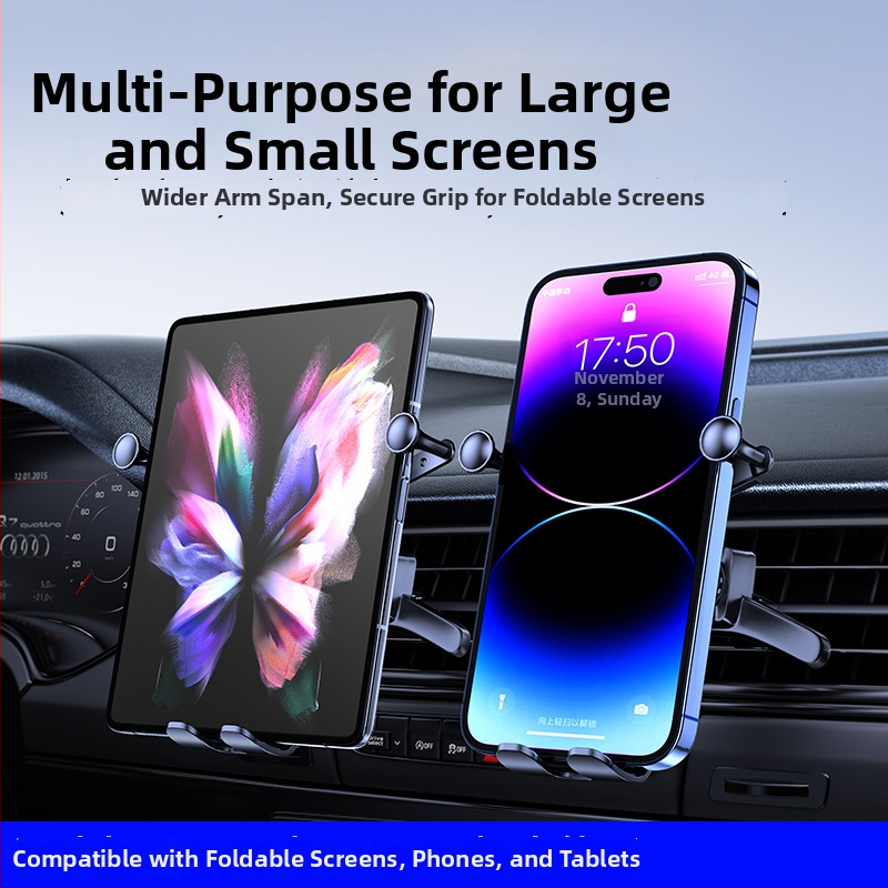 Összecsukható kijelzős autótelefon-tartó Huawei Mate X6, Honor és Samsung tabletekhez
