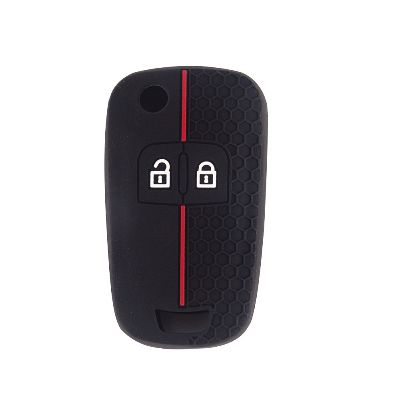 Θήκη κλειδιού από σιλικόνη για Opel Meriva / Vauxhall, διπλό πλήκτρο, υφή κυψέλης, πλήρης κάλυψη