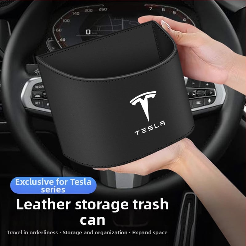 Κάδος απορριμμάτων αυτοκινήτου για Tesla Model 3/Model Y/Model X/Model S και οργανωτής εσωτερικών αντικειμένων