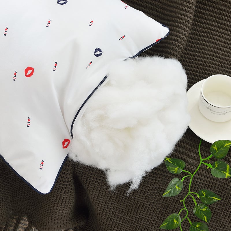 100% pamut nyaki támasztó párna, hotel-stílusú, téglalap alakú, fehér, magasság 10–15 cm, tömeg 0,55–1,0 kg, egy személyre