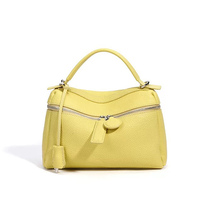 2026-os új texturált valódi bőrből készült crossbody táska nőknek, mindennapi elegancia, nyár 2026