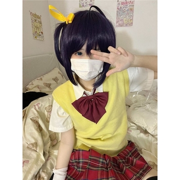 Love, Chunibyo & Other Delusions: Rikka Tōka cosplay – iskolai egyenruha készlet szoknyával
