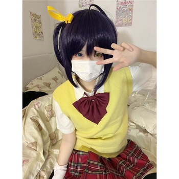 Love, Chunibyo & Other Delusions: Rikka Tōka cosplay – iskolai egyenruha készlet szoknyával