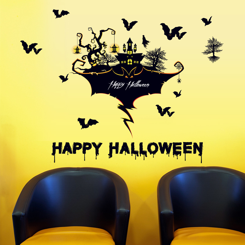 Halloween naljepnice za prozore: dizajni s bundevom, paukom i duhom, uklonjive, pogodne za zabave