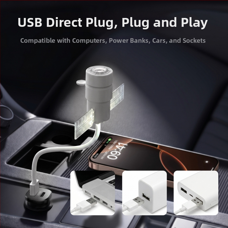 USB projekčná lampa s hviezdnou oblohou do spálne, nočné svetlo pri posteli s jemným svetlom šetrným k očiam