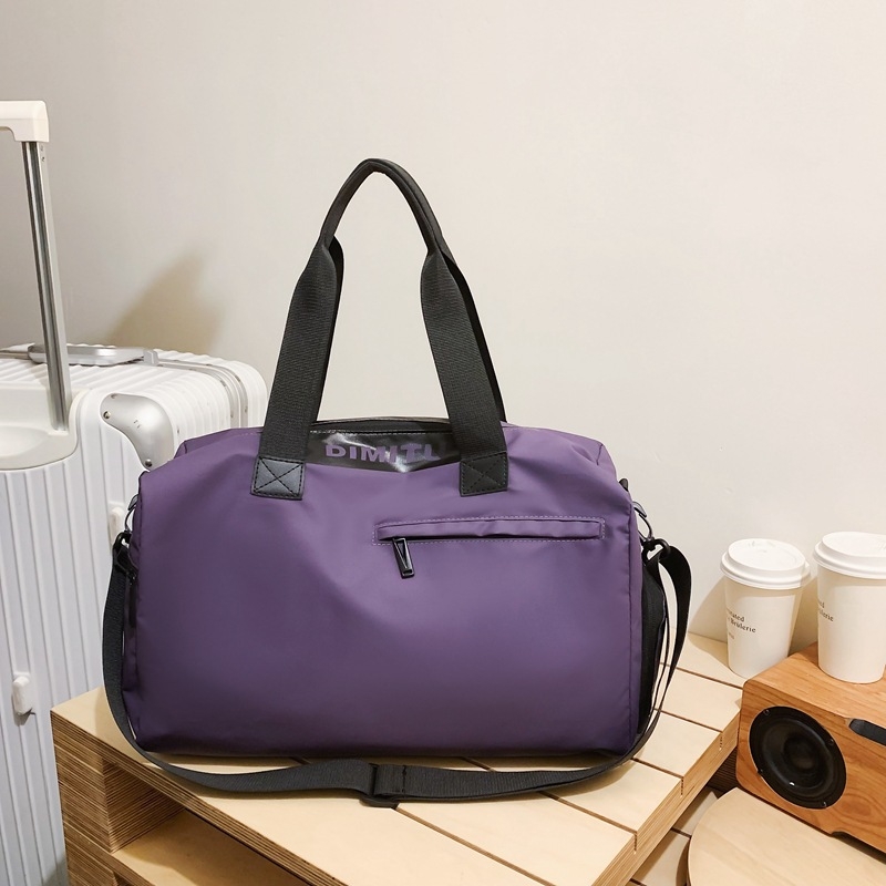 Orisheng 20–35L nylon utazótáska száraz–nedves elválasztóval, keresztpántos vállpánt, nagy kapacitású jóga- és fitness táska