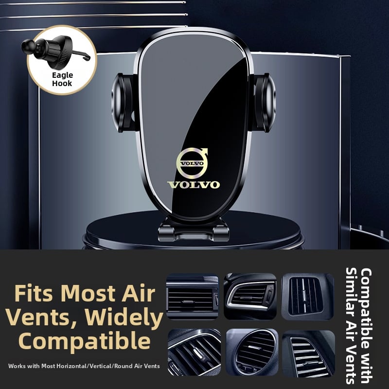 Volvo navigációs telefon-tartó XC60, XC90, S90, V90, XC40, S60, V60