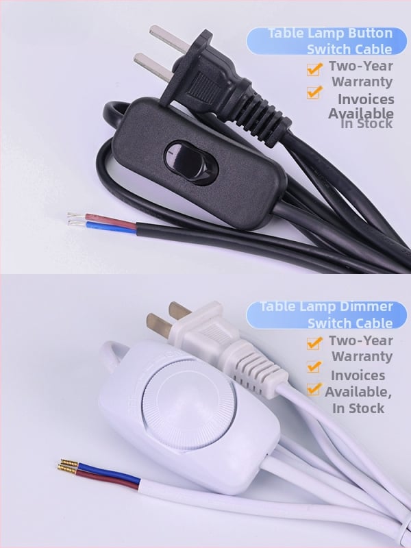 LED lámpa dimmer vezetékes gombkapcsolóval éjjeliszekrény lámpához – fényerő beállításához