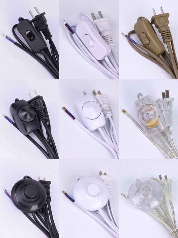 LED lámpa dimmer vezetékes gombkapcsolóval éjjeliszekrény lámpához – fényerő beállításához