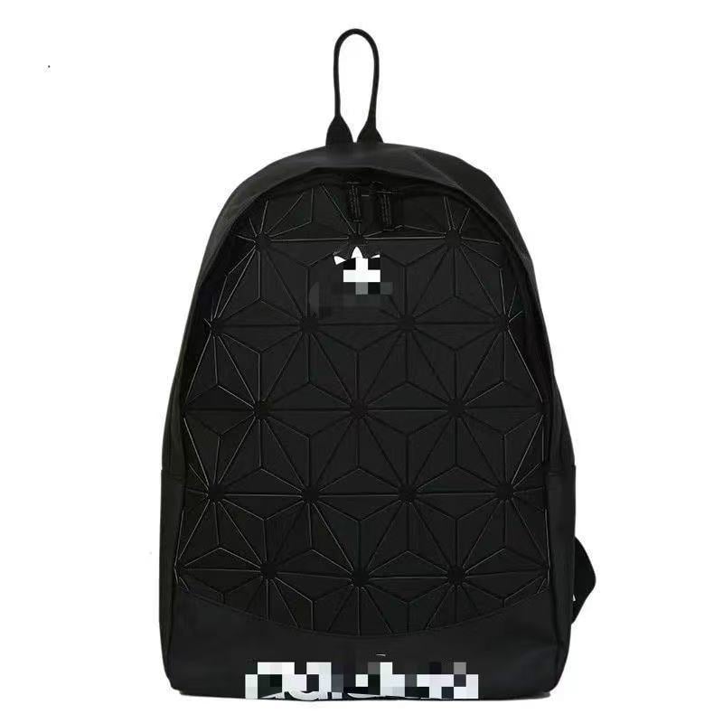 Rucsac unisex în formă de romb, colorat, pentru laptop de 15 inch, utilizare zilnică și călătorie.