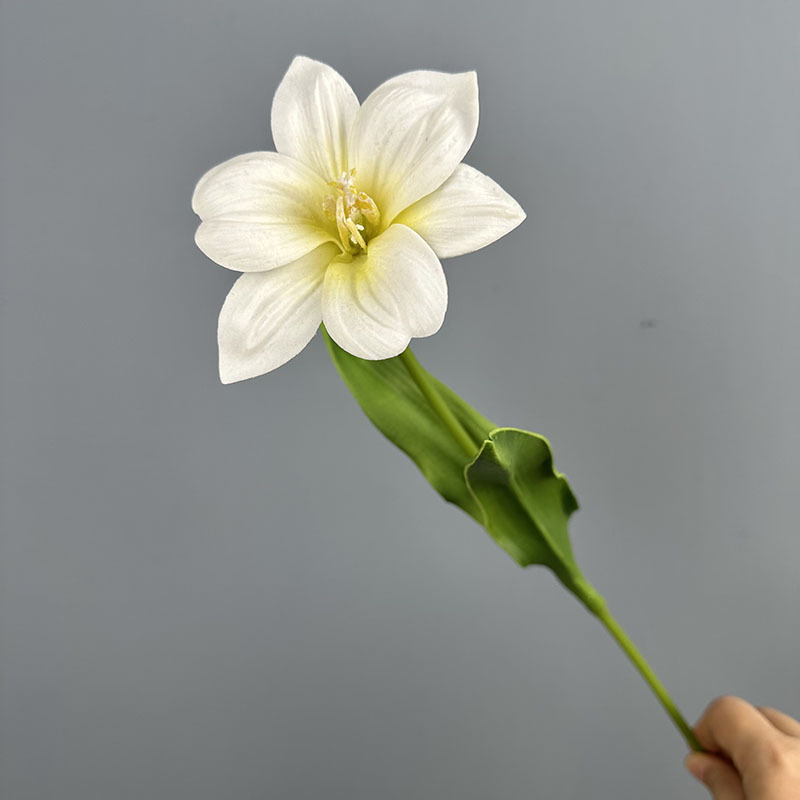 PU művirágok, tulipánok, élethű textúrával, otthoni dekorációhoz, virágkötészeti kiegészítők