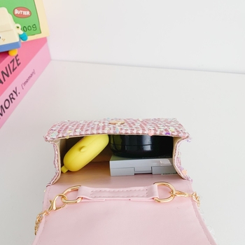 Elsa hercegnő gyermek táska – aranyos lányoknak, mini pénztárca gyöngyökkel