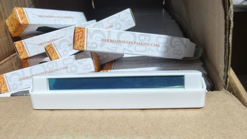 Πινακίδα επικοινωνίας για προσωρινό παρκάρισμα αυτοκινήτου, δημιουργικό διακοσμητικό για μετακίνηση/στάθμευση, γυναικείο σχέδιο