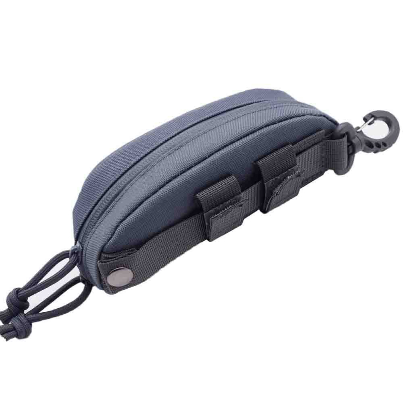 Etui tactic pentru ochelari, cu carcasă rigidă și sistem MOLLE