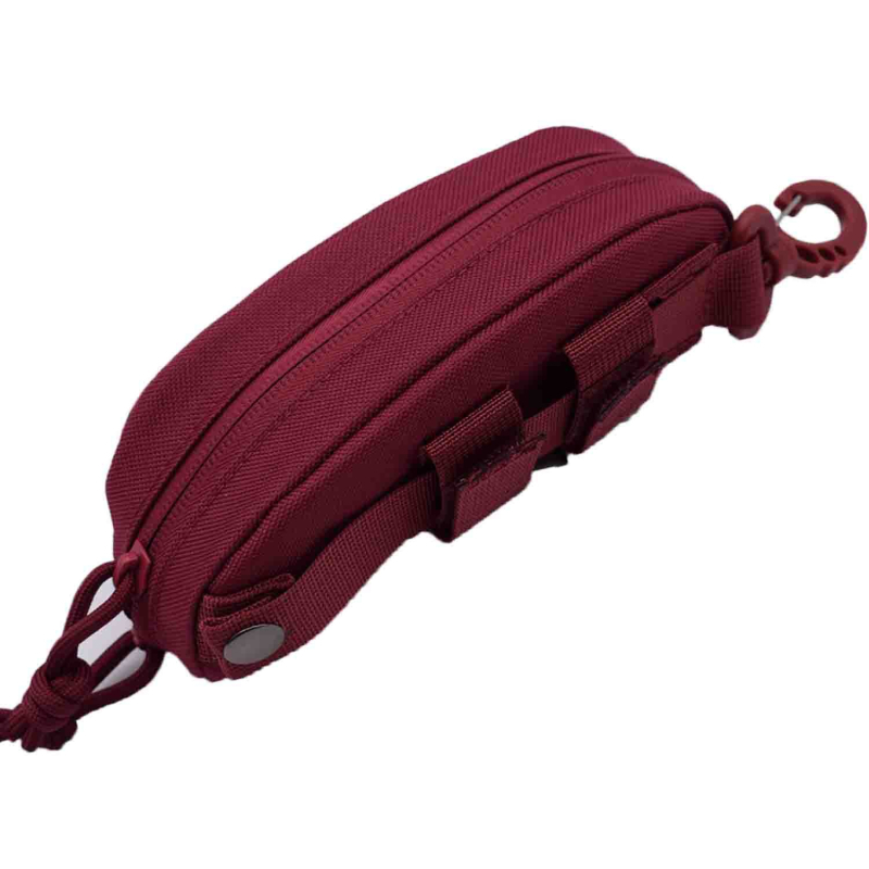 Etui tactic pentru ochelari, cu carcasă rigidă și sistem MOLLE