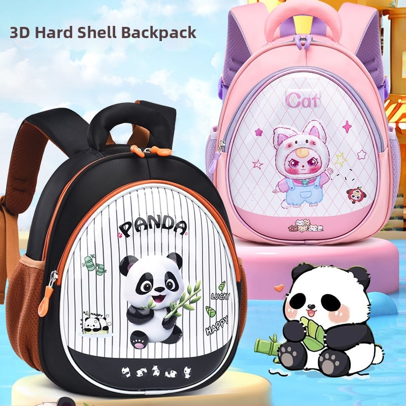 Zhijie rucsac ultraușor pentru grădiniță, cu carcasă 3D rigidă, unisex, pânză, 3–6 ani