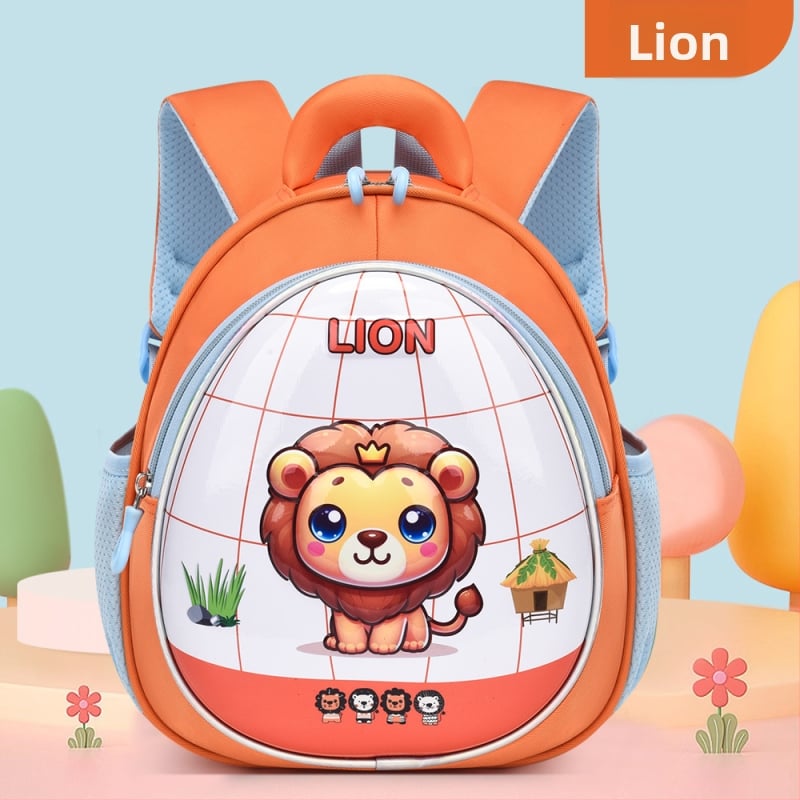 Zhijie rucsac ultraușor pentru grădiniță, cu carcasă 3D rigidă, unisex, pânză, 3–6 ani