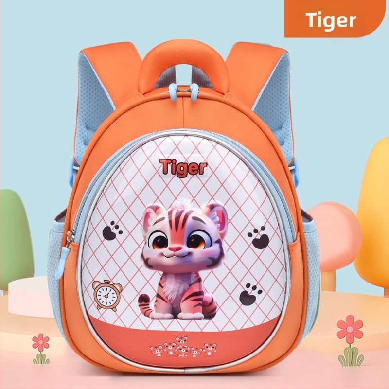 Zhijie rucsac ultraușor pentru grădiniță, cu carcasă 3D rigidă, unisex, pânză, 3–6 ani