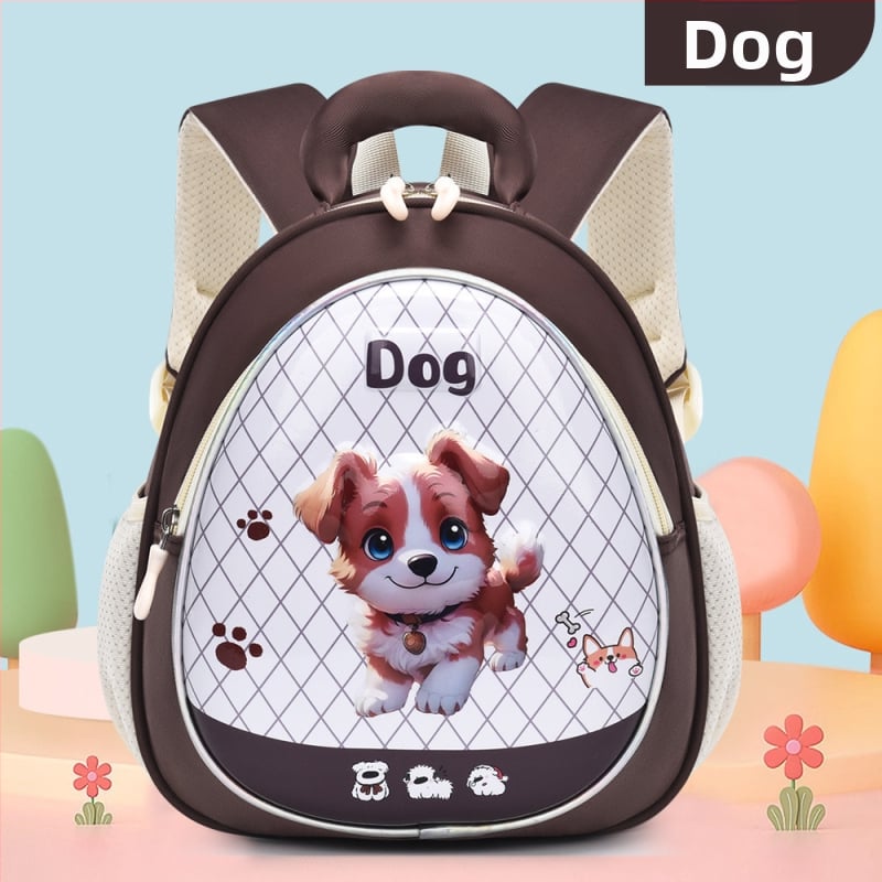 Zhijie rucsac ultraușor pentru grădiniță, cu carcasă 3D rigidă, unisex, pânză, 3–6 ani