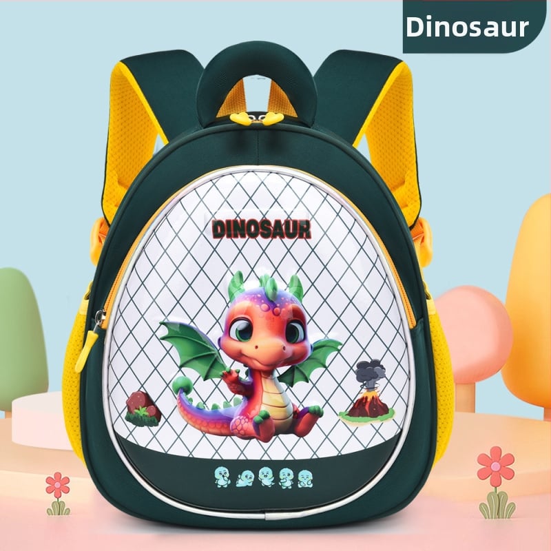 Zhijie rucsac ultraușor pentru grădiniță, cu carcasă 3D rigidă, unisex, pânză, 3–6 ani