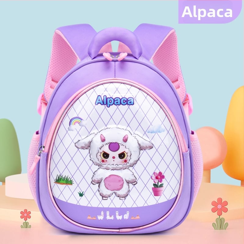 Zhijie rucsac ultraușor pentru grădiniță, cu carcasă 3D rigidă, unisex, pânză, 3–6 ani