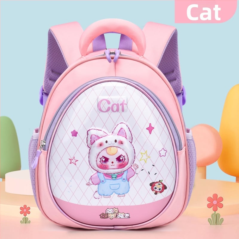 Zhijie rucsac ultraușor pentru grădiniță, cu carcasă 3D rigidă, unisex, pânză, 3–6 ani