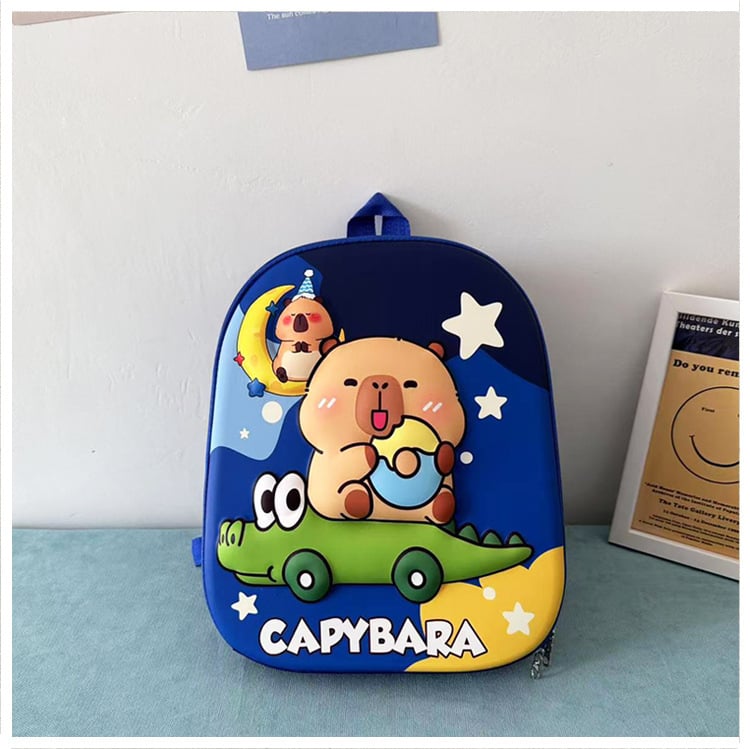 Rucsac pentru copii cu carcasă dură de 13 inch, model cu desene animate, pentru grădiniță, design coajă de ou, unisex