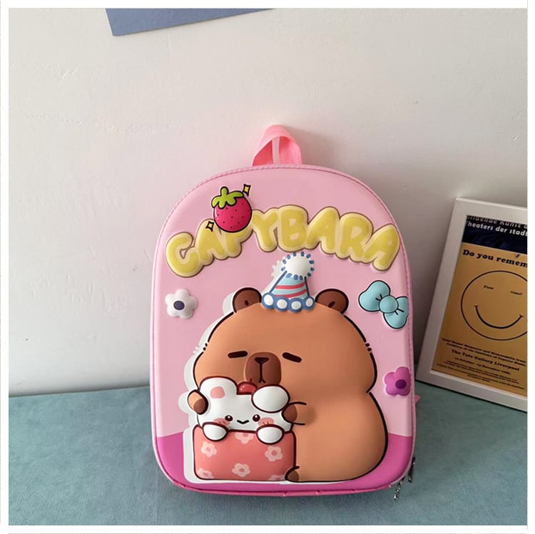 Rucsac pentru copii cu carcasă dură de 13 inch, model cu desene animate, pentru grădiniță, design coajă de ou, unisex