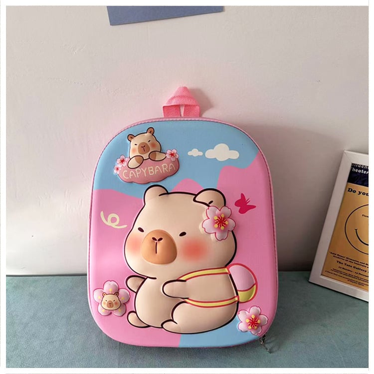 Rucsac pentru copii cu carcasă dură de 13 inch, model cu desene animate, pentru grădiniță, design coajă de ou, unisex