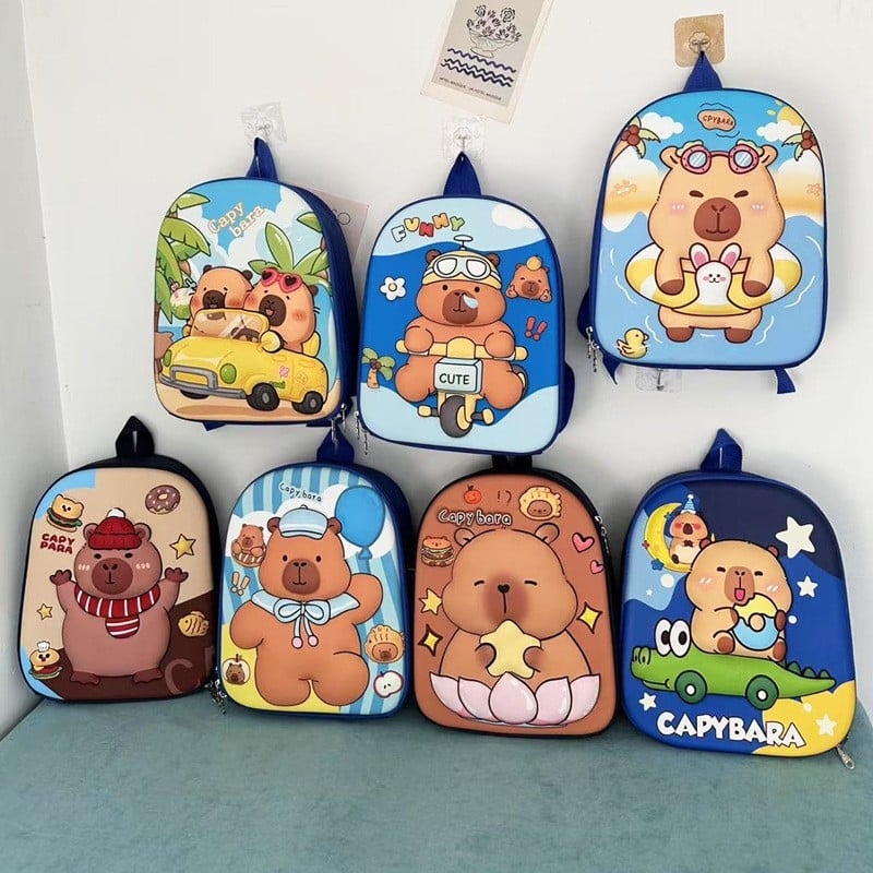 Rucsac pentru copii cu carcasă dură de 13 inch, model cu desene animate, pentru grădiniță, design coajă de ou, unisex