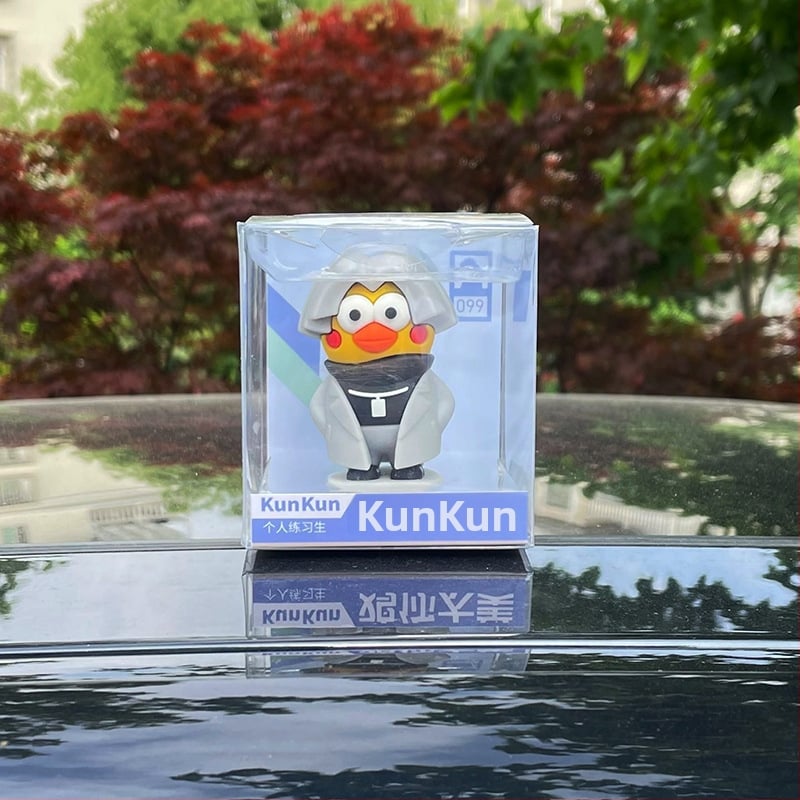 IKUN Chicken General φιγούρα ρητίνης για διακόσμηση αυτοκινήτου