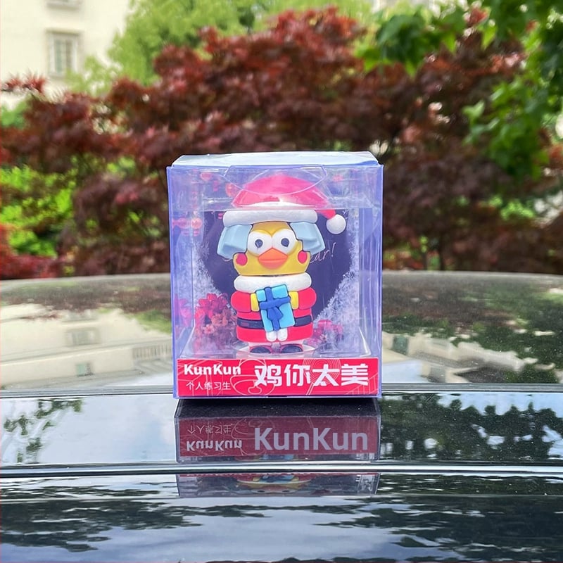 IKUN Chicken General φιγούρα ρητίνης για διακόσμηση αυτοκινήτου